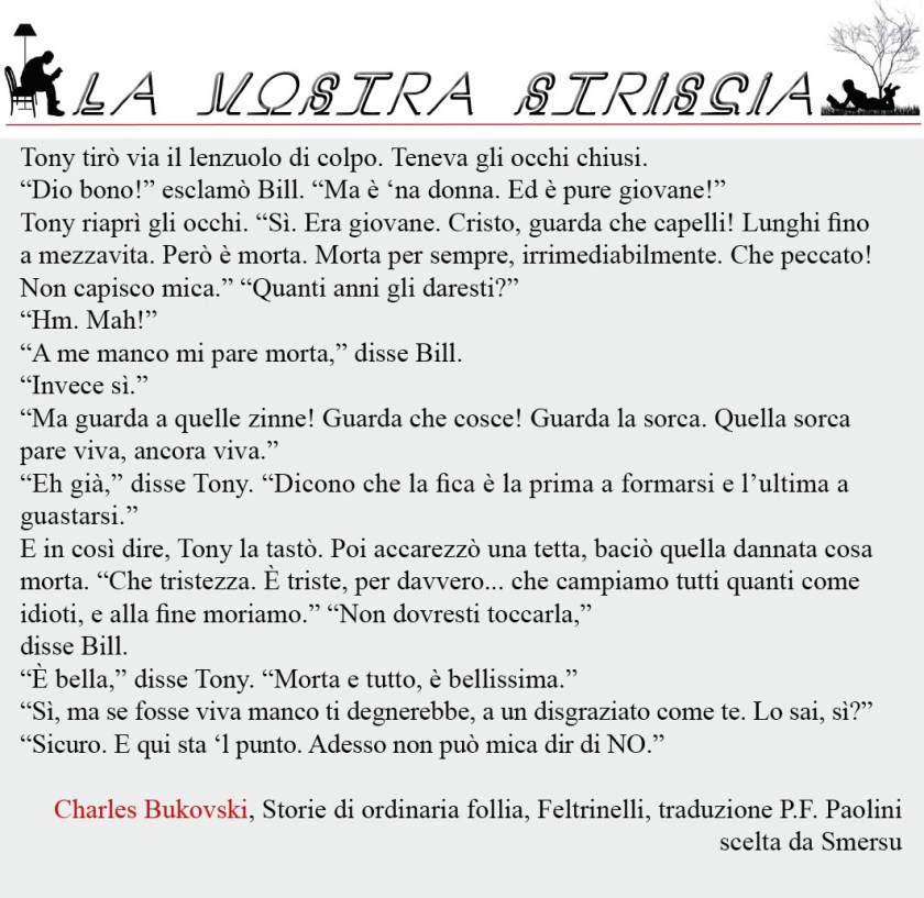 la vostra striscia bukovski prototipo ben impaginato