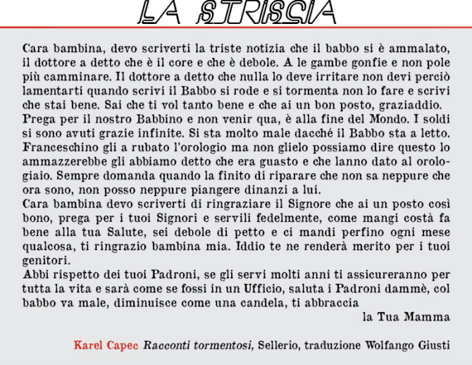 capec racconti tormentosi