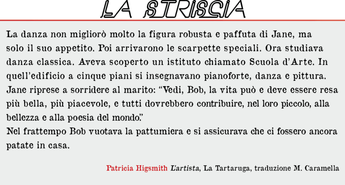 striscia highsmith def