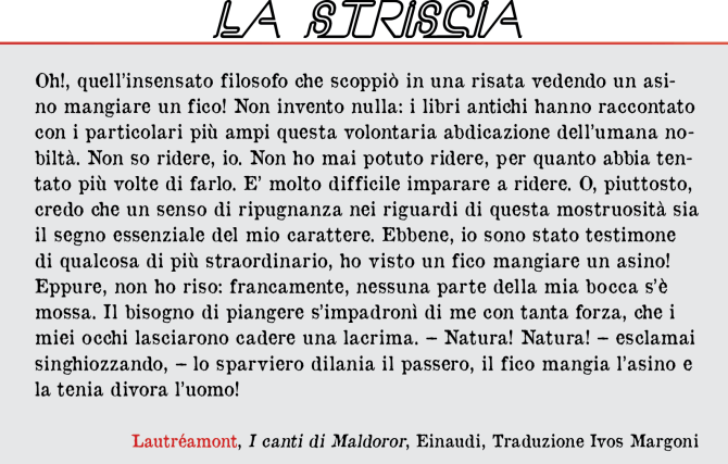 striscia Lautreamont