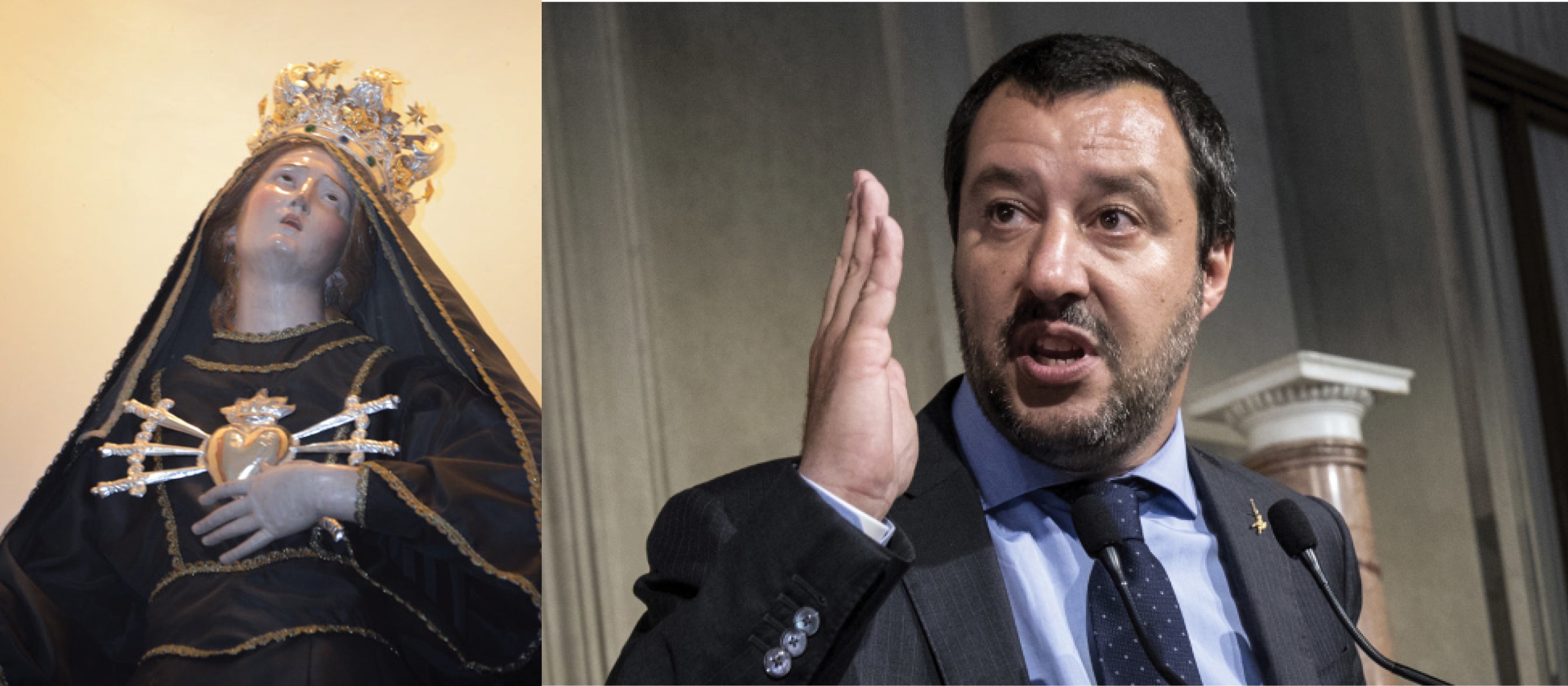 madonna e salvini